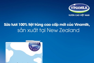 Vinamilk ra mắt sữa tươi tiệt trùng mới